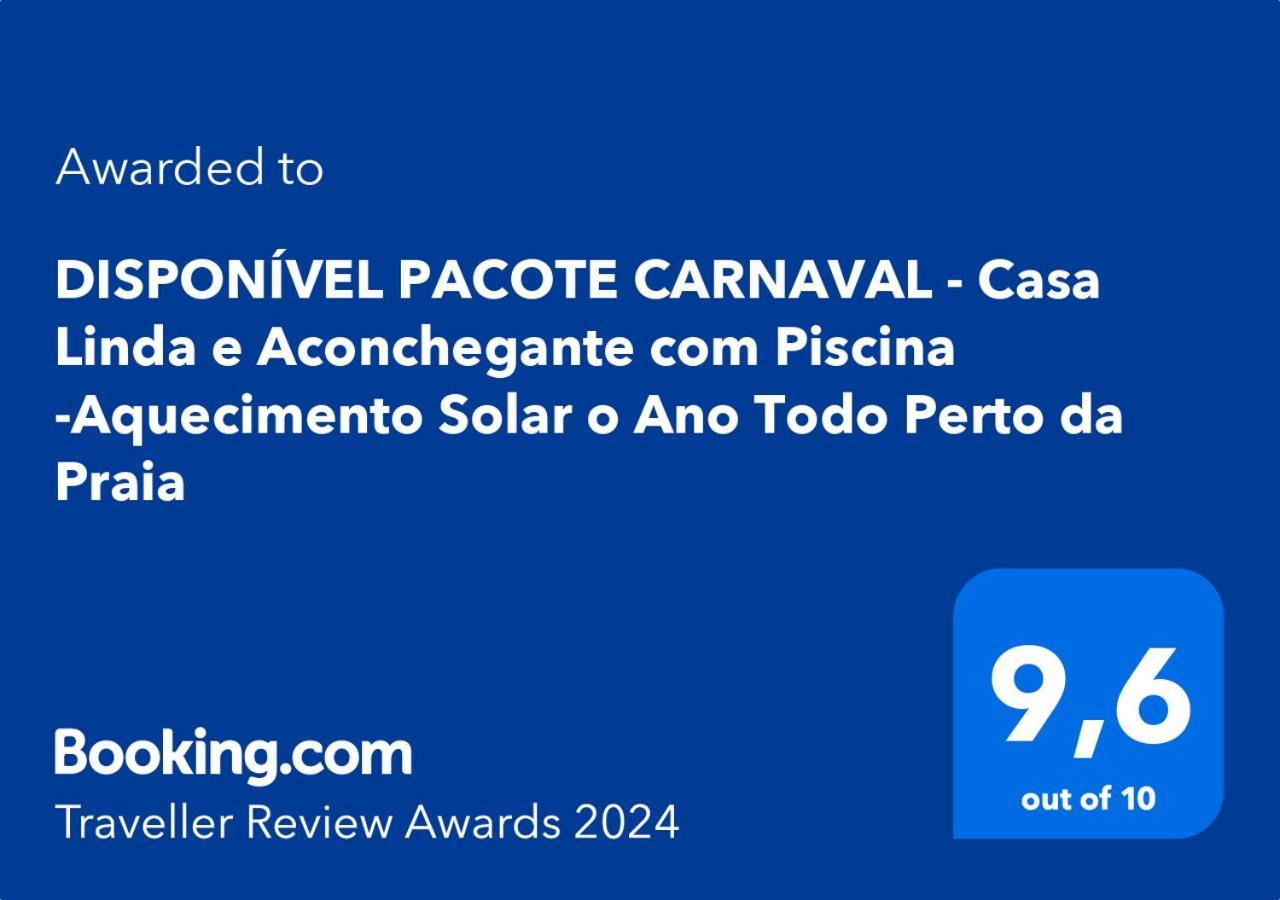 Casa Linda E Aconchegante Com Piscina -Aquecimento Solar O Ano Todo Perto Da Praia Praia Grande  Kültér fotó